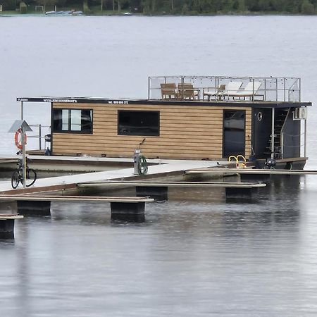 Domek Na Wodzie - Houseboat -Sauna, Taras Na Dachu, Dwie Sypialnie Mikołajki Exterior photo