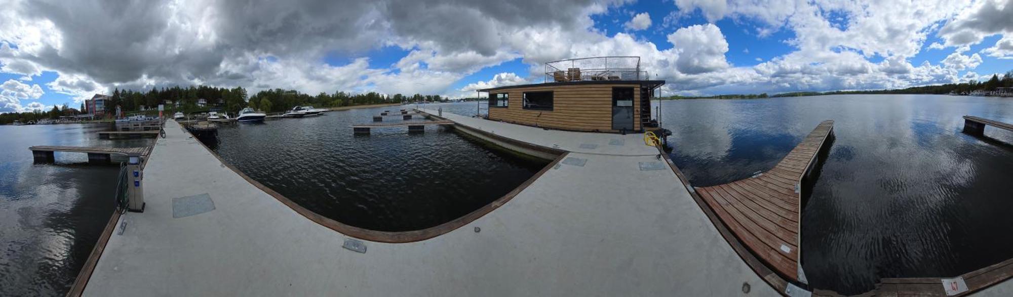 Domek Na Wodzie - Houseboat -Sauna, Taras Na Dachu, Dwie Sypialnie Mikołajki Exterior photo