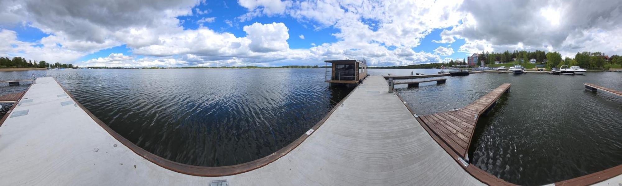 Domek Na Wodzie - Houseboat -Sauna, Taras Na Dachu, Dwie Sypialnie Mikołajki Exterior photo